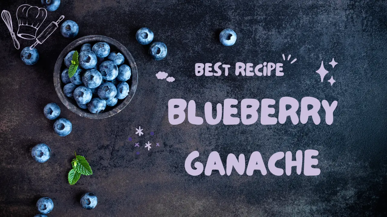 Blueberry ganache – a fruity twist on traditional chocolate ganache