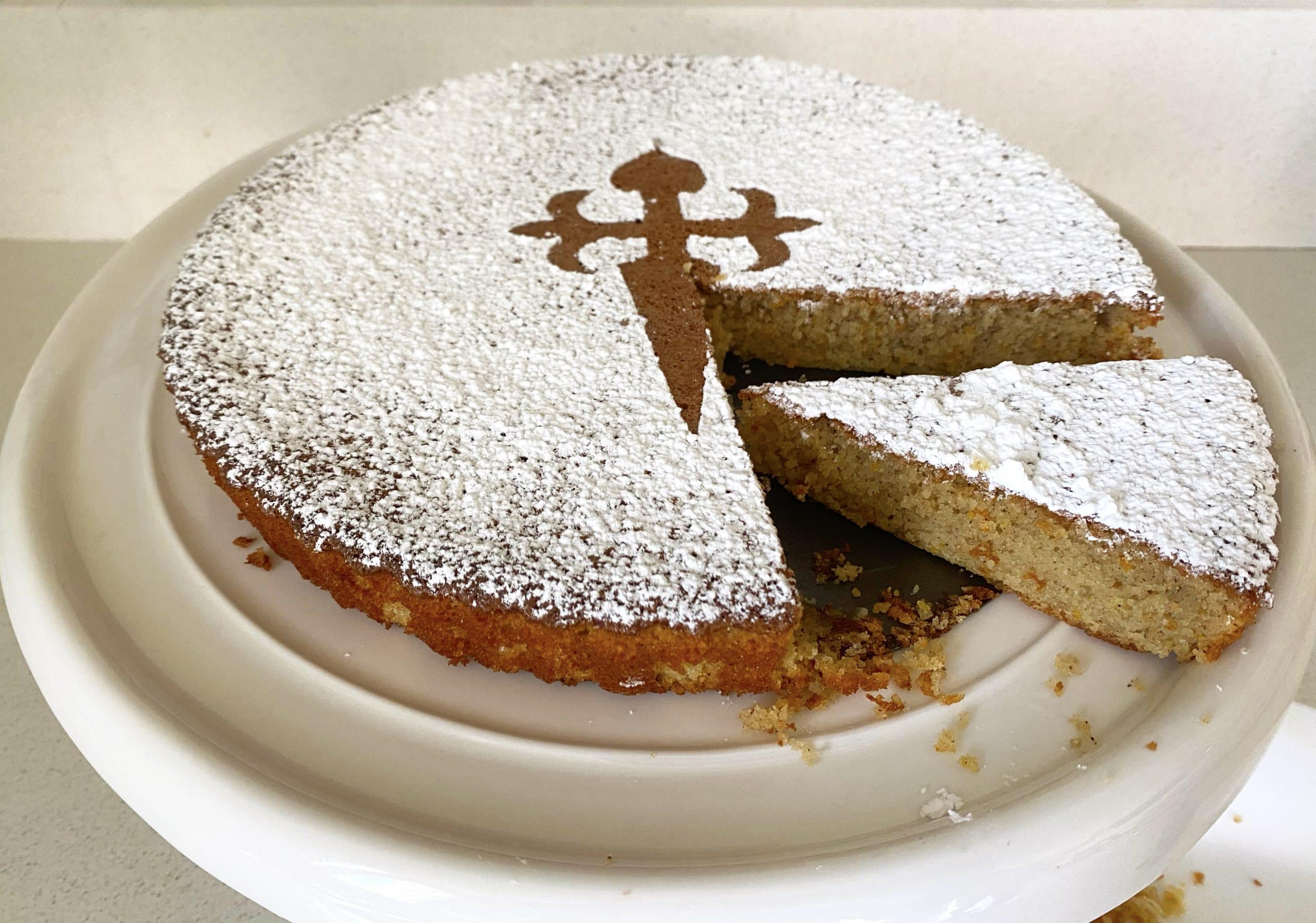 Spanish Almond Cake – Tarta de Santiago